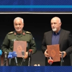 امضای قرارداد ۱۴۸ میلیون دلاری پالایش گاز هویزه خلیج‌فارس و قرارگاه خاتم‌الانبیا