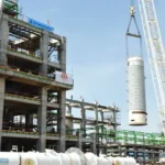 نصب موفقیت‌آمیز تجهیزات کلیدی پروژه پلی‌اتیلن سنگین پتروشیمی تبریز
