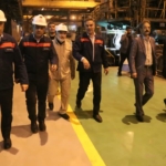 بازدید استاندار خوزستان از شرکت فولاد اکسین