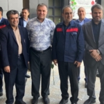 جلسه مدیران شرکت فولاد اکسین با مدیرکل بهزیستی خوزستان