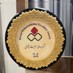 اهدای نشان عالی مسئولیت اجتماعی ارتباط‌محور به روابط عمومی شرکت فولاد اکسین خوزستان